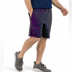 Men’s Holloway 60/40 Navy Blue Fleece Shorts Size L  NWT